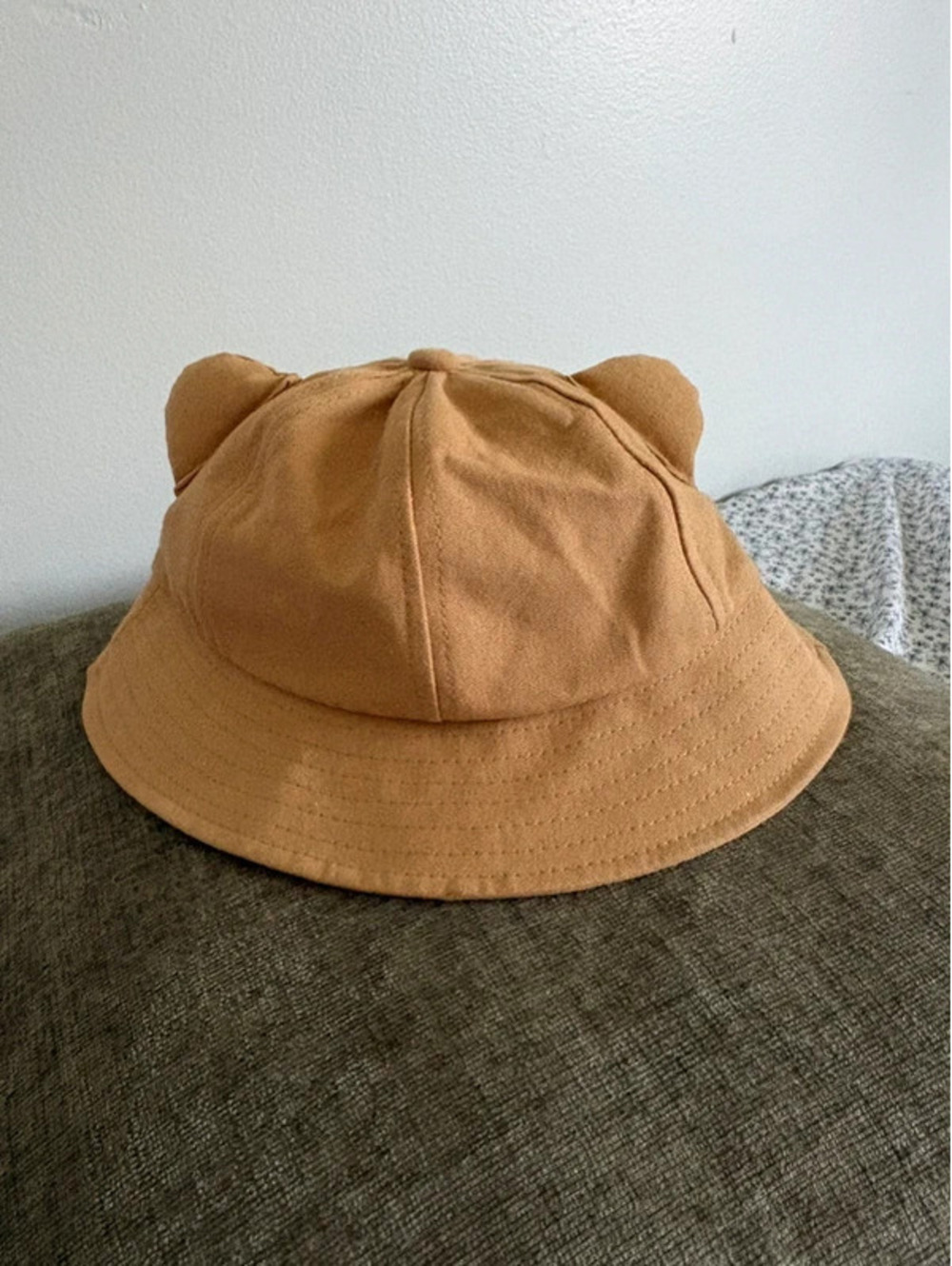 Bear ears bucket hat for kids